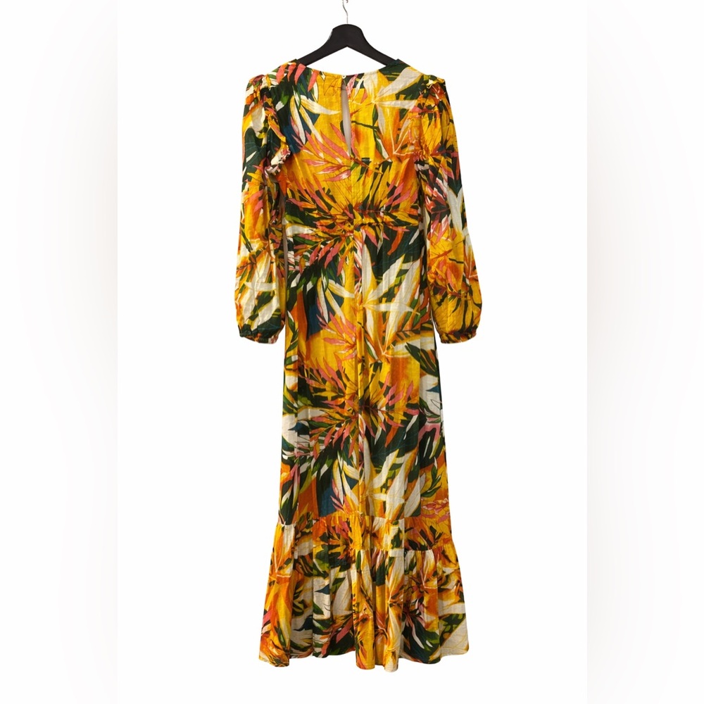 Floral Yellow Maxi Dress Walter Baker size 8
